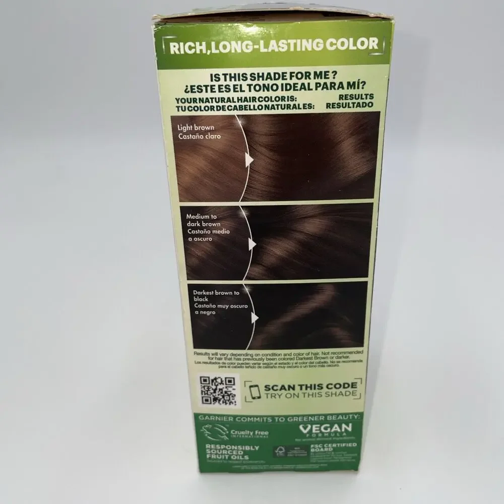 Garnier Nutrisse Ultra Creme Nourishing Permanent Hair Color 413 Bronze Brown